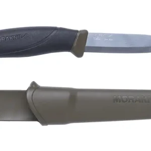 Markenware MORA Outdoormesser Companion Military Grün